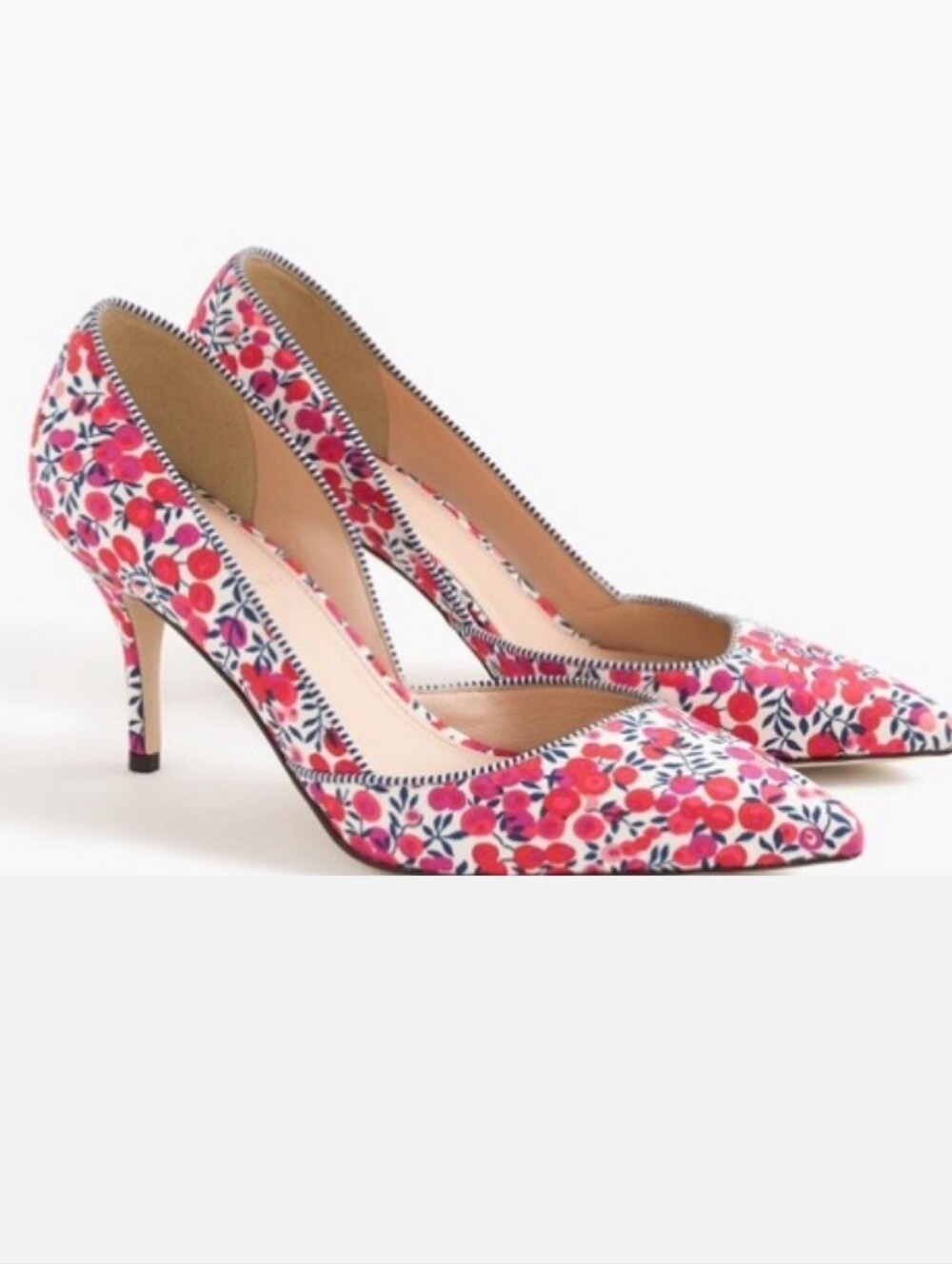J Crew Colette slingback pumps in Liberty® Wiltshire print AN914 Size 6.5